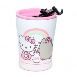 Copo Térmico Aço Inoxidável Hello Kitty & Pusheen 300 ML