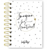 Bloco De Notas A6 Lovely Story Night & Day – Imagina E Faz Acontecer