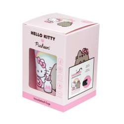 Copo Térmico Aço Inoxidável Hello Kitty & Pusheen 300 ML
