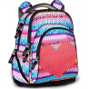 Mochila Escolar Dupla Coração Espiral