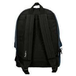 Mochila Portátil + Estojo Pepe Jeans ARIS Azul Marinho