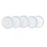 Discos e elástico Branco G para Caderno Inteligente