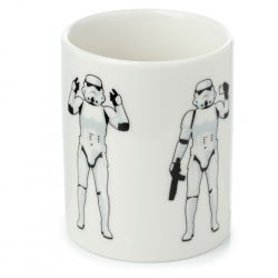 Caneca de Porcelana Stormtrooper Original Branco