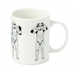 Caneca de Porcelana Stormtrooper Original Branco