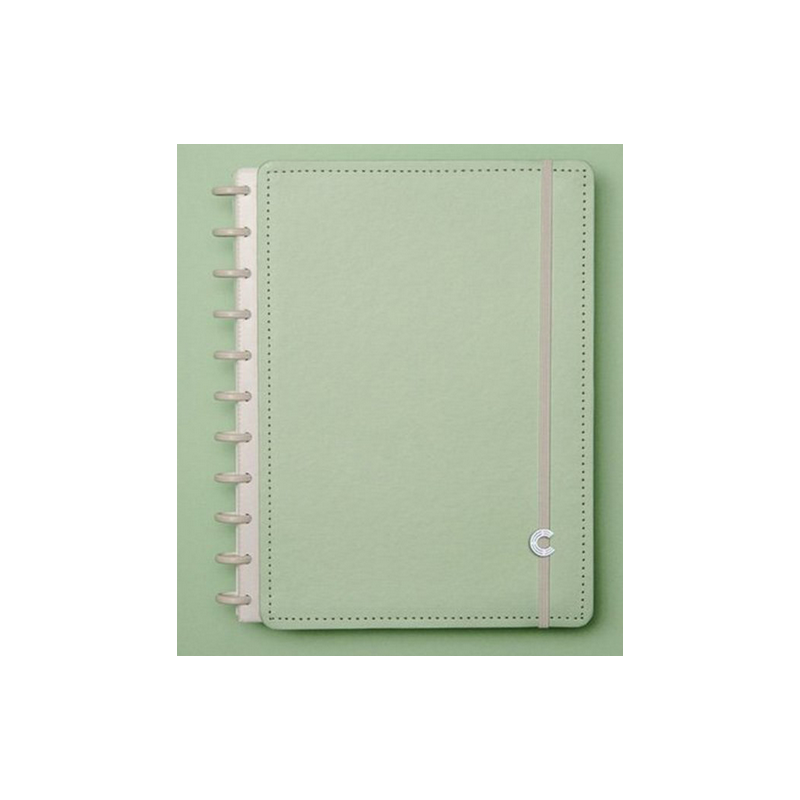 Caderno Inteligente Verde Pastel Grande