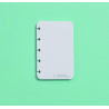 Folhas pautadas brancas Inteligine 120g para Caderno Inteligente