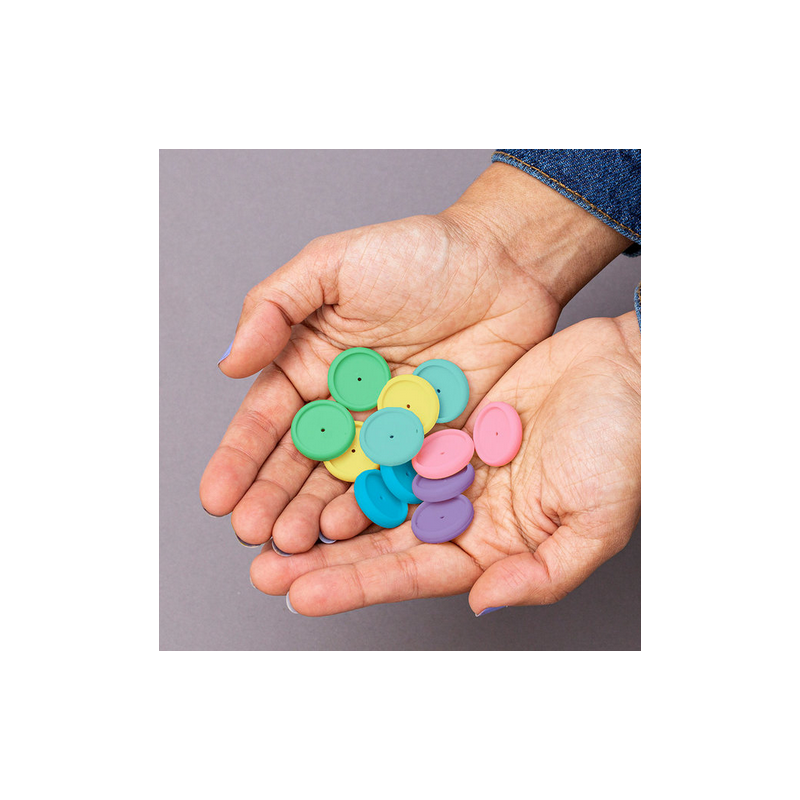 Discos e elástico diversidade brasileira M para o Caderno Inteligente