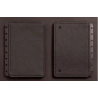 Capa e contracapa Média black ecológico para planner do Caderno Inteligente