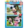 Puzzle 2x20 pcs Mickey & Friends