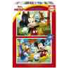 Puzzle 2×48 Mickey Mouse Fun House