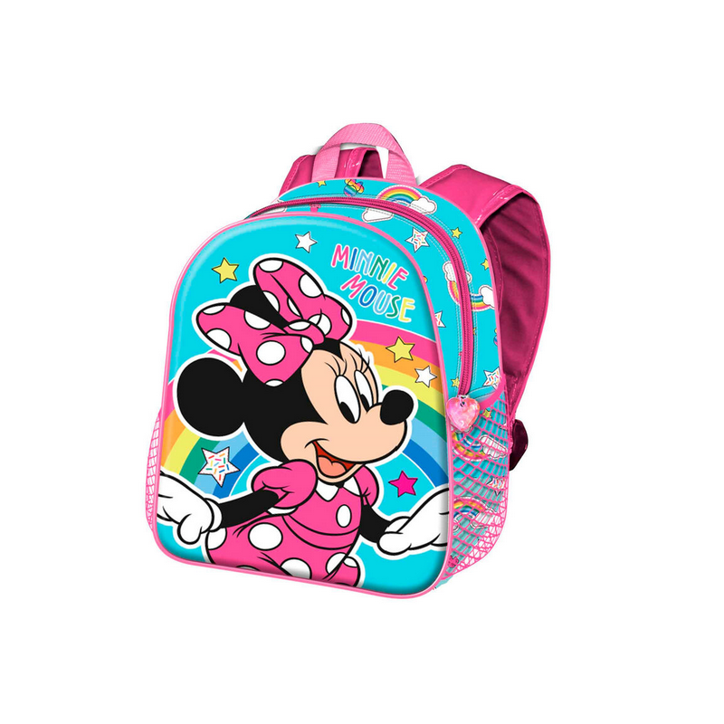 Mochila Escolar Colors Minnie Disney