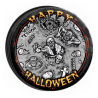Pratos Zombies Happy Halloween - 8 unid.