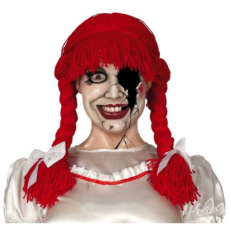 Peruca Boneca de Porcelana Anabelle