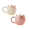 Caneca Cerâmica com forma de Unicórnio