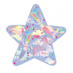 Puzzle Floss & Rock Formas 20 Peças - Fantasia
