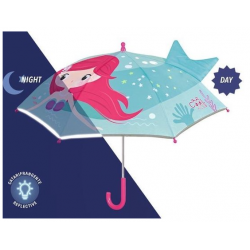 Guarda-Chuva Manual 3D Sereia