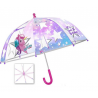 Guarda-Chuva Manual Transparente Unicórnio