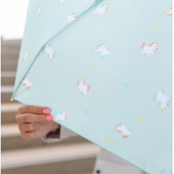 Guarda-Chuva pequeno Mint Unicórnios