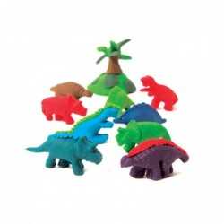 Kit Plasticina Terra dos Dinossauros - Tutti Frutti