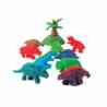 Kit Plasticina Terra dos Dinossauros - Tutti Frutti