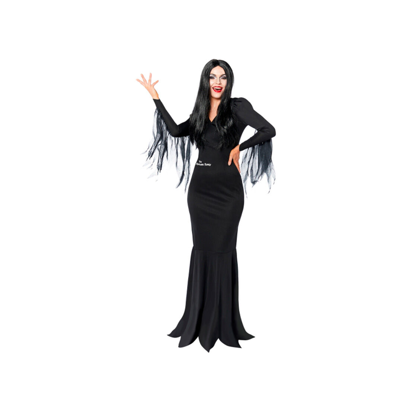 Fato e Peruca Morticia Adams, Adulto