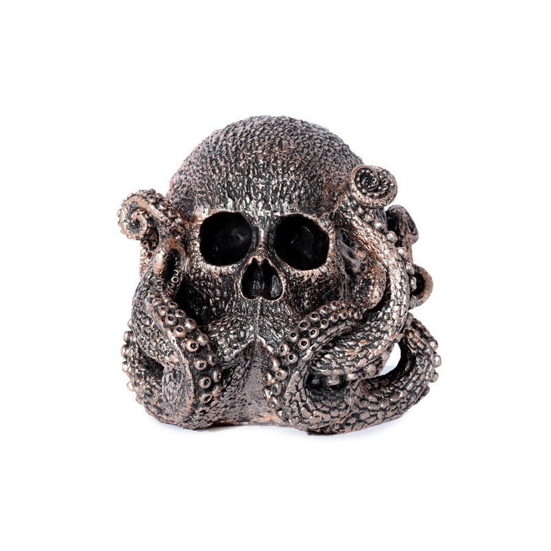 Caveira de Bronze Polvo