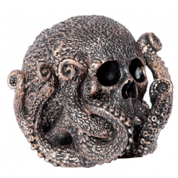 Caveira de Bronze Polvo