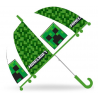 Guarda-Chuva Transparente Minecraft Creeper 46cm